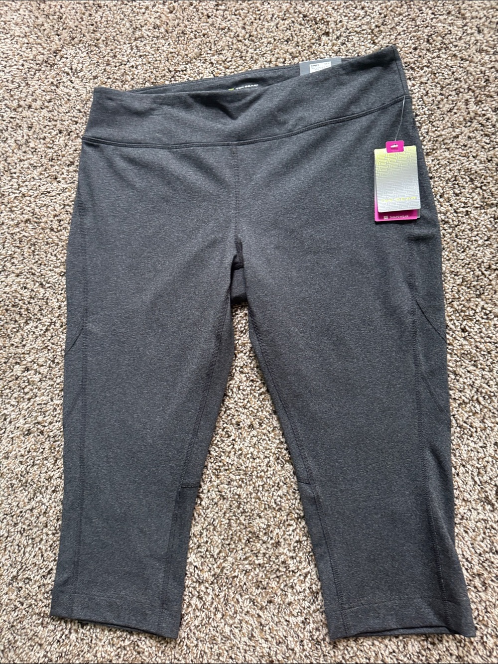 tek gear Dark Charcoal Capri Leggings